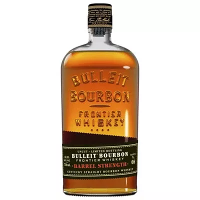 bulleit-straight-bourbon-barrel-strength-no-8-frontier-whiskey-uncut-limit-121-8 Bulleit Straight Bourbon Barrel Strength No. 8 Frontier Whiskey Uncut Limit 121.8 750ML