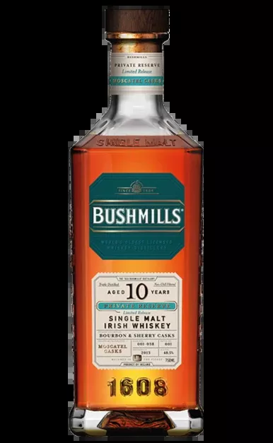 bushmills-private-reserve-10-year-moscatel-cask-single-malt-irish-whiskey Bushmills Private Reserve 10 Year Moscatel Cask Single Malt Irish Whiskey