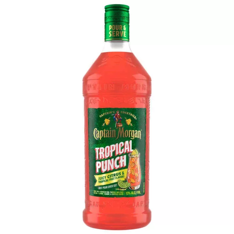 captain-morgan-tropical-punch-cocktail-1-75l Captain Morgan Tropical Punch Cocktail 1.75L