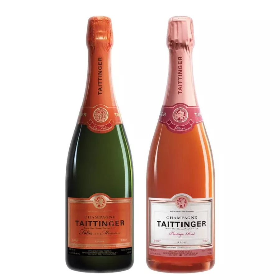 champagne-taittinger-brut-les-folies-de-la-marquetterie-champagne-taittinger-bru Champagne Taittinger Brut Les Folies de la Marquetterie & Champagne Taittinger Brut Prestige Rose Bundle