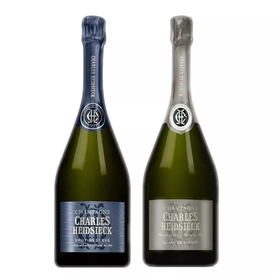 charles-heidsieck-champagne-brut-reserve-charles-heidsieck-champagne-sparkling-g Charles Heidsieck Champagne Brut Reserve & Charles Heidsieck Champagne Sparkling Grand Cru Blanc de Blancs Chardonnay Bundle