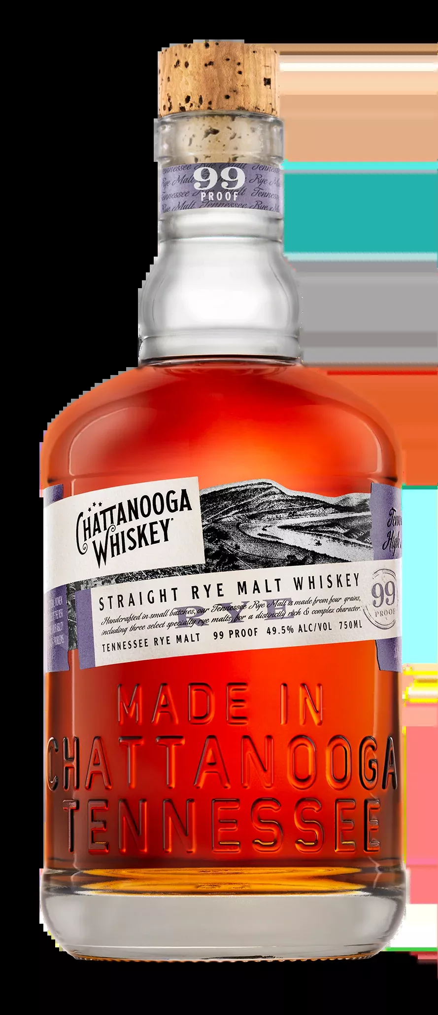 Chattanooga Straight Rye Malt Whiskey 750ml