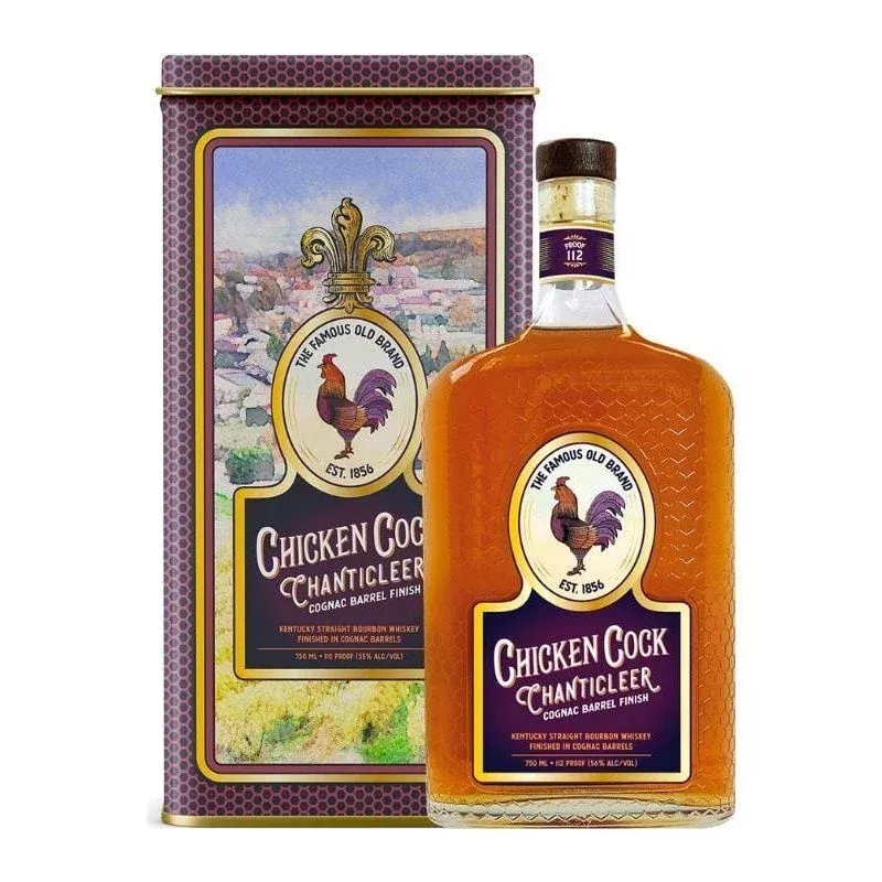 chicken-cock-chanticleer-cognac-barrel-finish-bourbon-750ml Chicken Cock Chanticleer Cognac Barrel Finish Bourbon 750mL