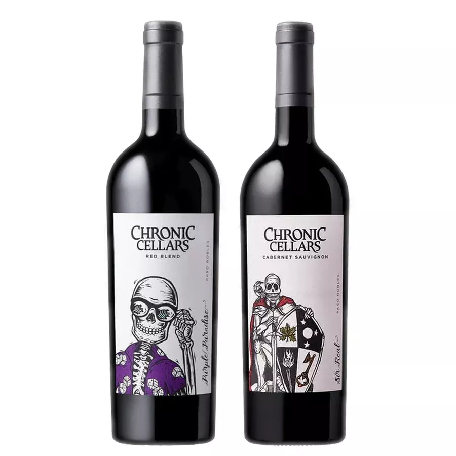chronic-cellars-purple-paradise-blend-chronic-cellars-sir-real-cabernet-sauvigno Chronic Cellars Purple Paradise Blend & Chronic Cellars Sir Real Cabernet Sauvignon Bundle