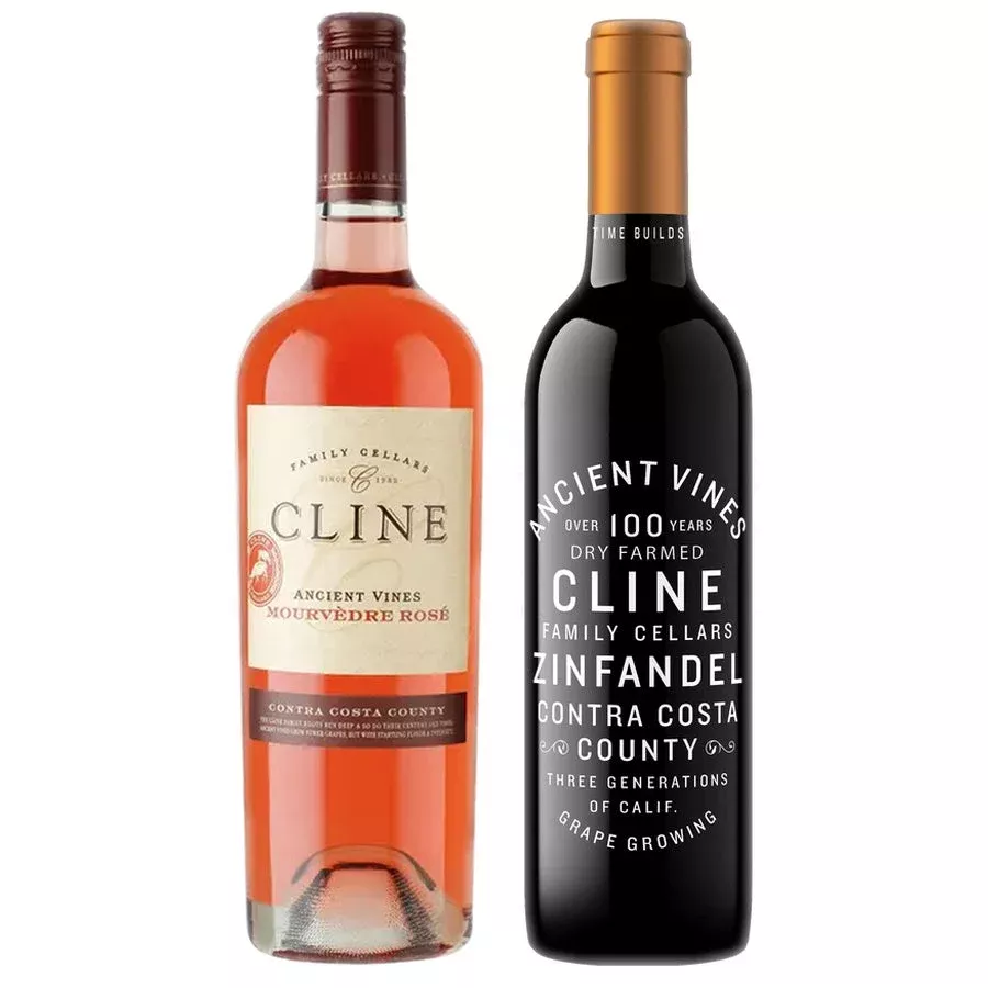 cline-mourvedre-rose-dry-contra-costa-county-cline-zinfandel-ancient-vines-contr Cline Mourvedre Rose Dry Contra Costa County & Cline Zinfandel Ancient Vines Contra Costa County Bundle
