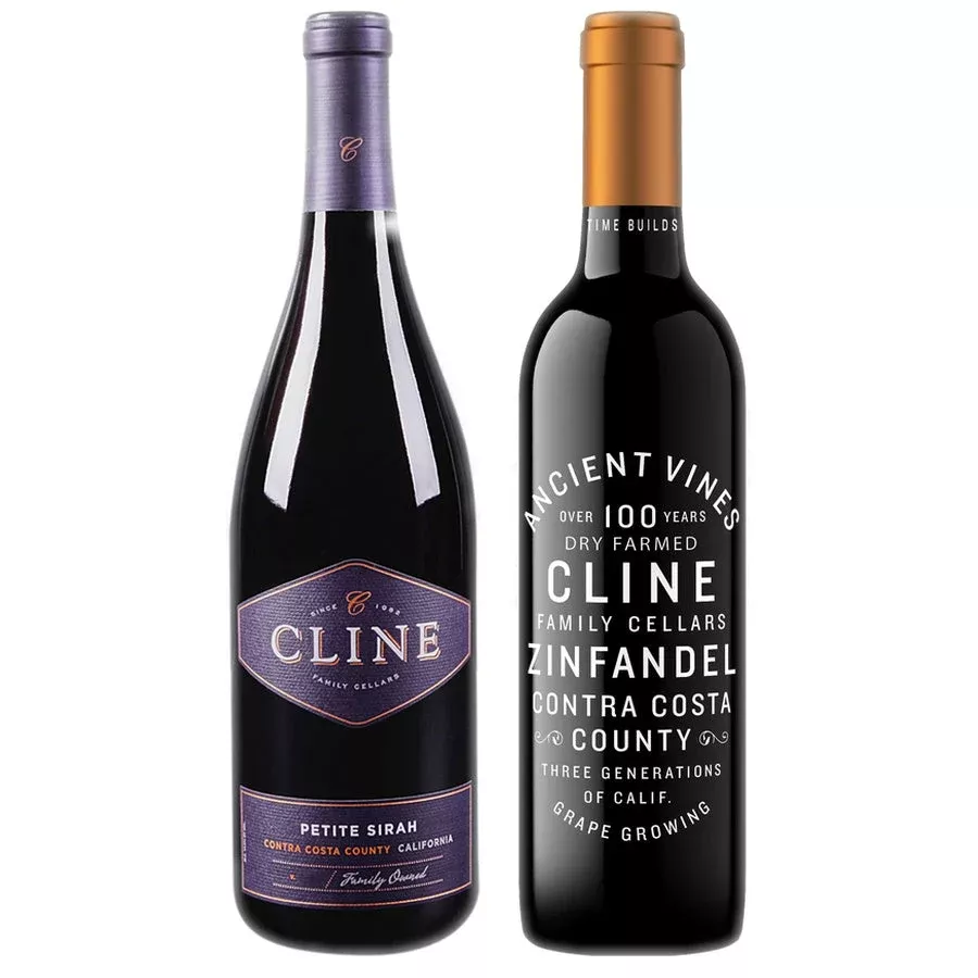cline-petite-sirah-contra-costa-county-cline-zinfandel-ancient-vines-contra-cost Cline Petite Sirah Contra Costa County & Cline Zinfandel Ancient Vines Contra Costa County Bundle