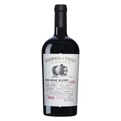 Cooper & Thief Red Wine Blend Bourbon Barrel Aged California 750ML