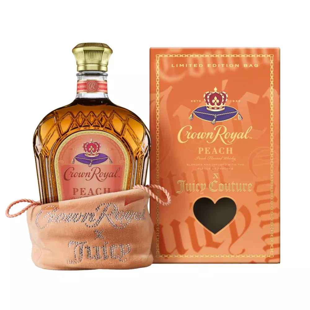 crown-royal-peach-x-juicy-couture-canadian-whisky-750ml Crown Royal Peach X Juicy Couture Canadian Whisky 750mL