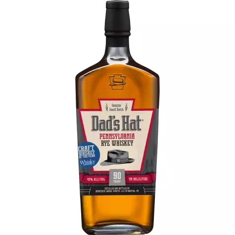 Dad's Hat Genuine Small Batch Pennsylvania Rye Whiskey 750ml