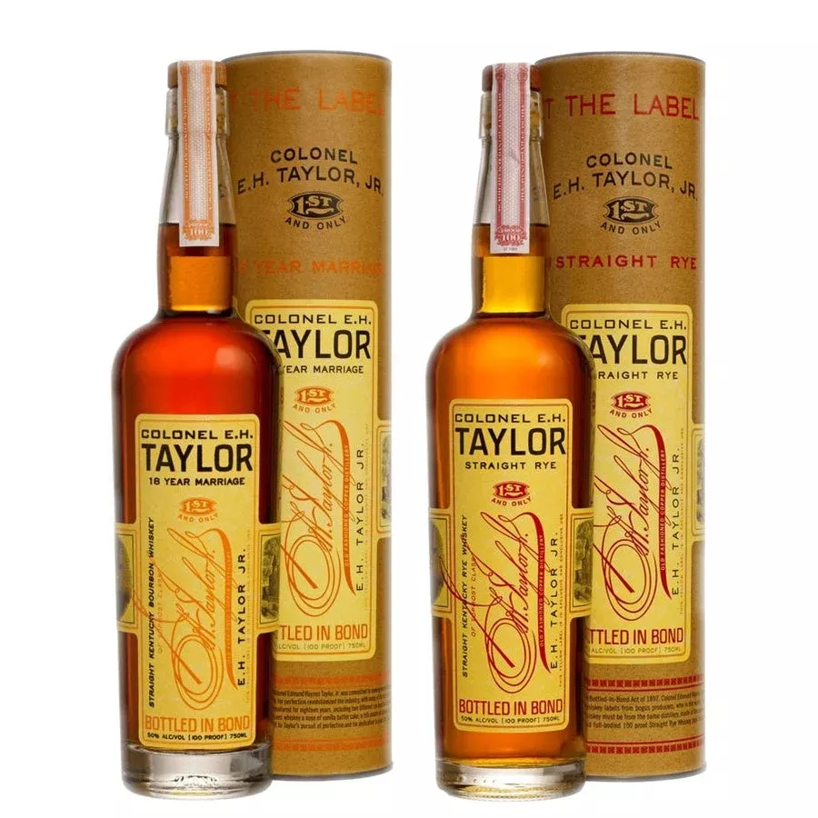 e-h-taylor-18-year-marriage-bourbon-e-h-taylor-straight-rye-bourbon-bundle E.H. Taylor 18 Year Marriage Bourbon & E.H. Taylor Straight Rye Bourbon Bundle