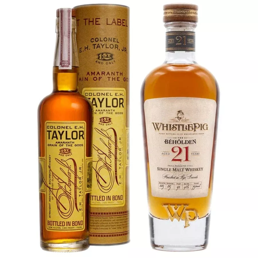 e-h-taylor-amaranth-grain-gods-bourbon-whistlepig-21-year-bundle E.H. Taylor Amaranth Grain Of The Gods Bourbon & WhistlePig 21 Year Bundle