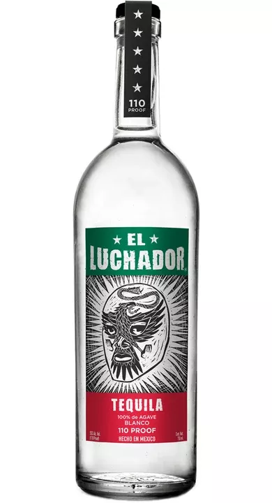 El Luchador 110 Proof Organic Blanco Tequila 750ml