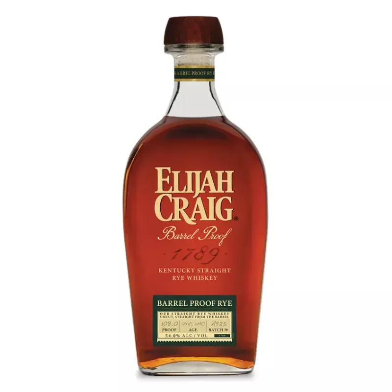 Elijah Craig Barrel Proof Rye Batch A925 750ml