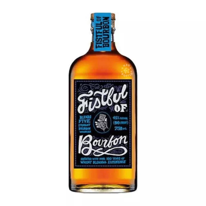fistful-bourbon-five-blend-straight-bourbon-whiskey-750-ml Fistful of Bourbon Five Blend Straight Bourbon Whiskey (750 ml)