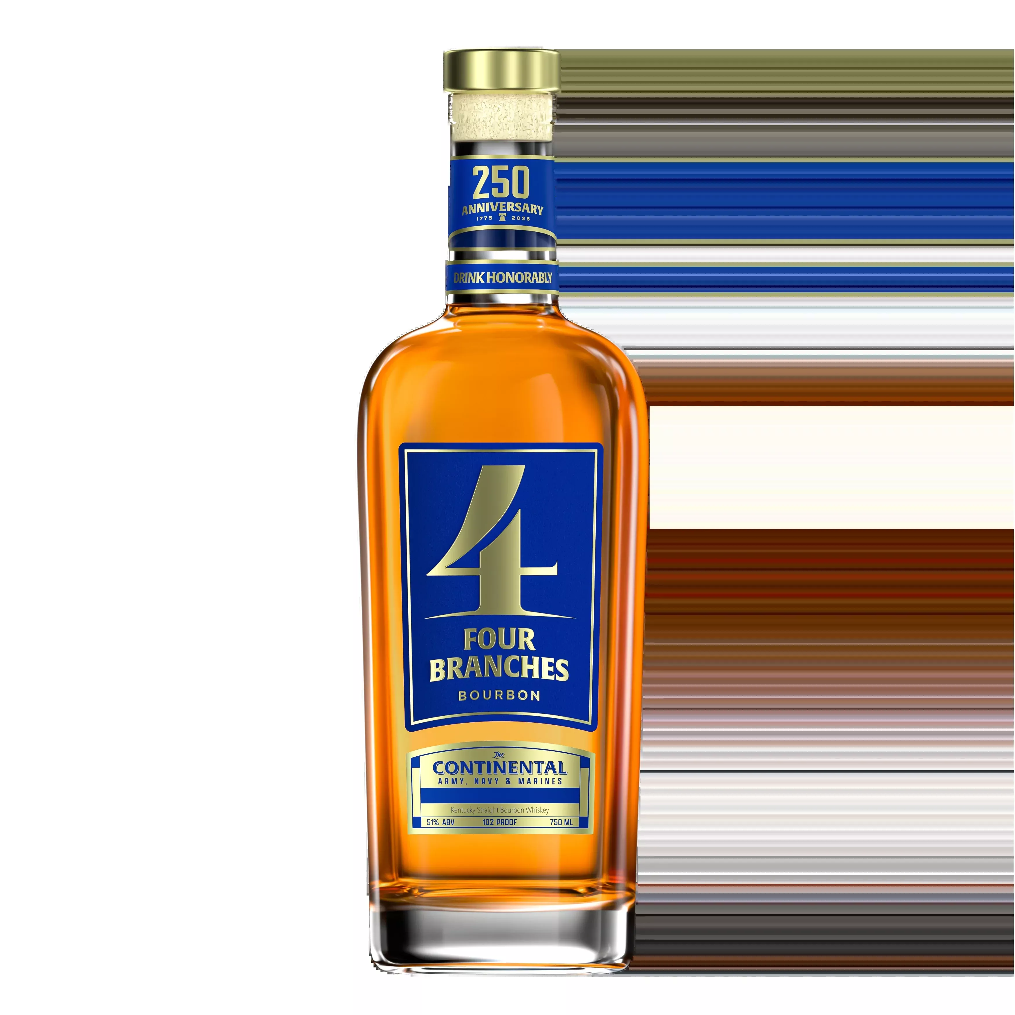 four-branches-9-years-old-continental-250th-anniversary-kentucky-straight-bourbo Four Branches 9 Years Old The Continental 250th Anniversary Kentucky Straight Bourbon Whiskey 750ml