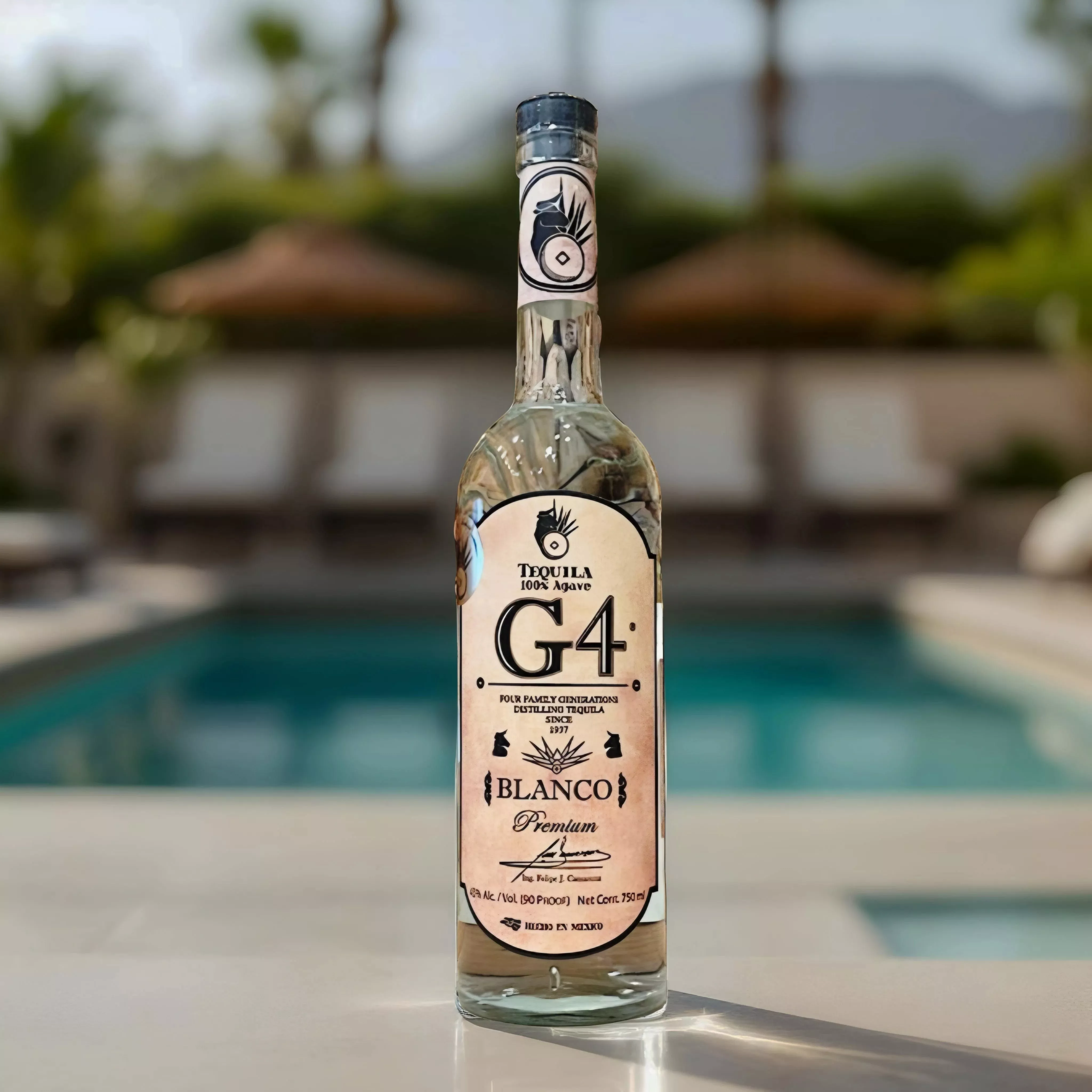 G4 Blanco de Madera Premium Tequila 750ml