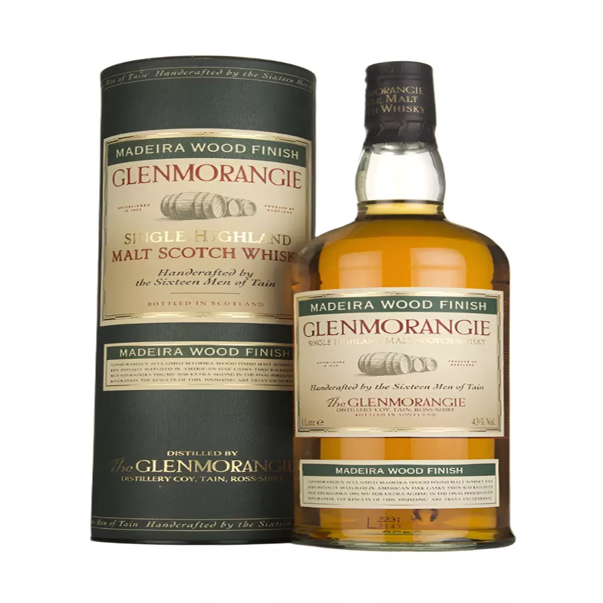 Glenmorangie Madeira Wood Finish – 2000s Single Malt Scotch Whisky | 1L