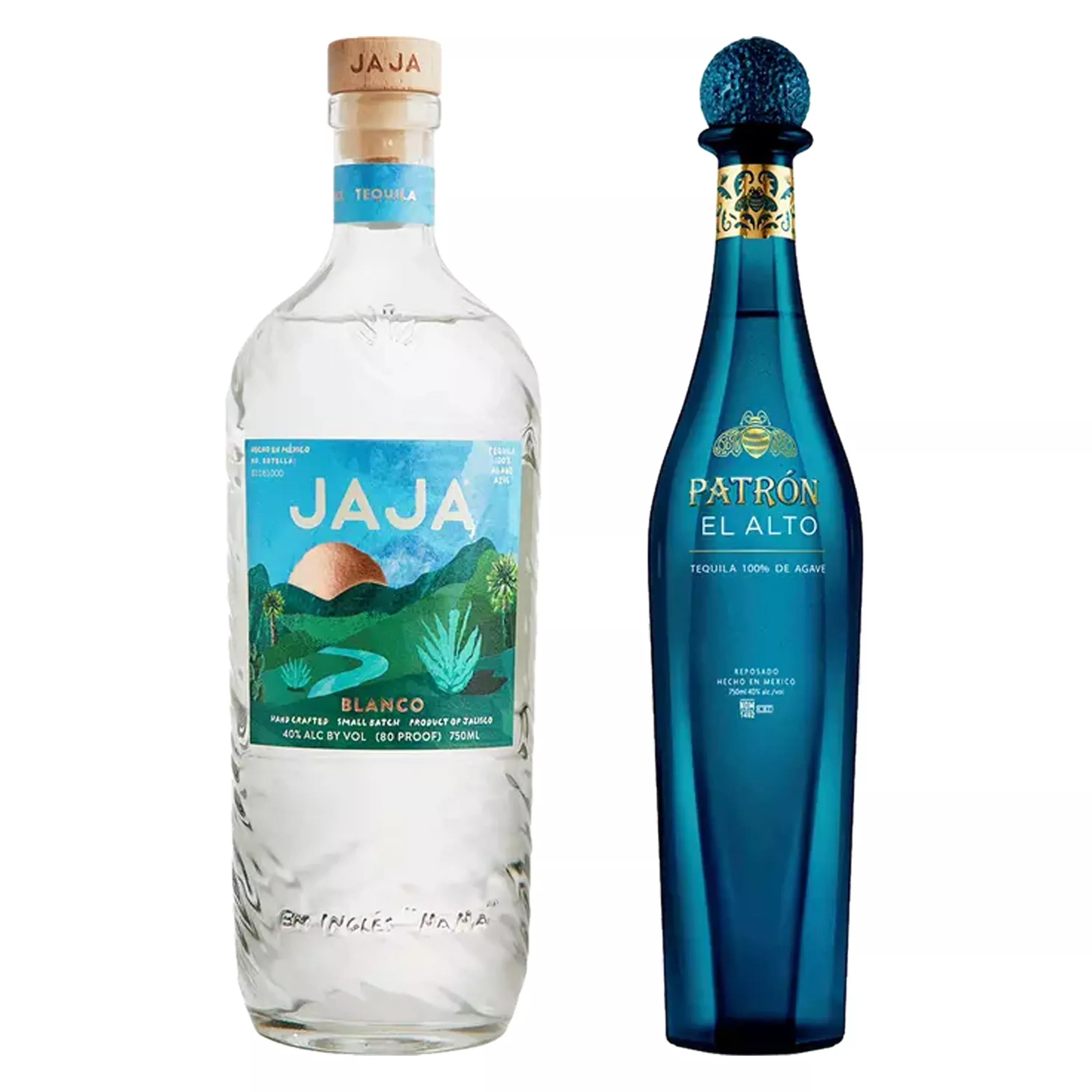 jaja-tequila-blanco-small-batch-patron-tequila-el-alto-bundle Jaja Tequila Blanco Small Batch & Patron Tequila El Alto Bundle