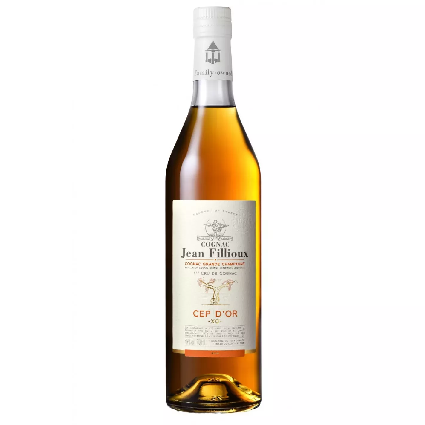 jean-fillioux-cep-d-or-xo-selection-grande-champagne-1er-cru-de-cognac-750ml Jean Fillioux Cep d'Or XO Selection Grande Champagne 1er Cru de Cognac 750ml