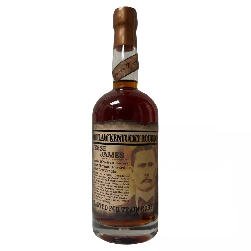 jesse-james-outlaw-kentucky-bourbon-7-year-750ml Jesse James Outlaw Kentucky Bourbon 7 Year 750ml