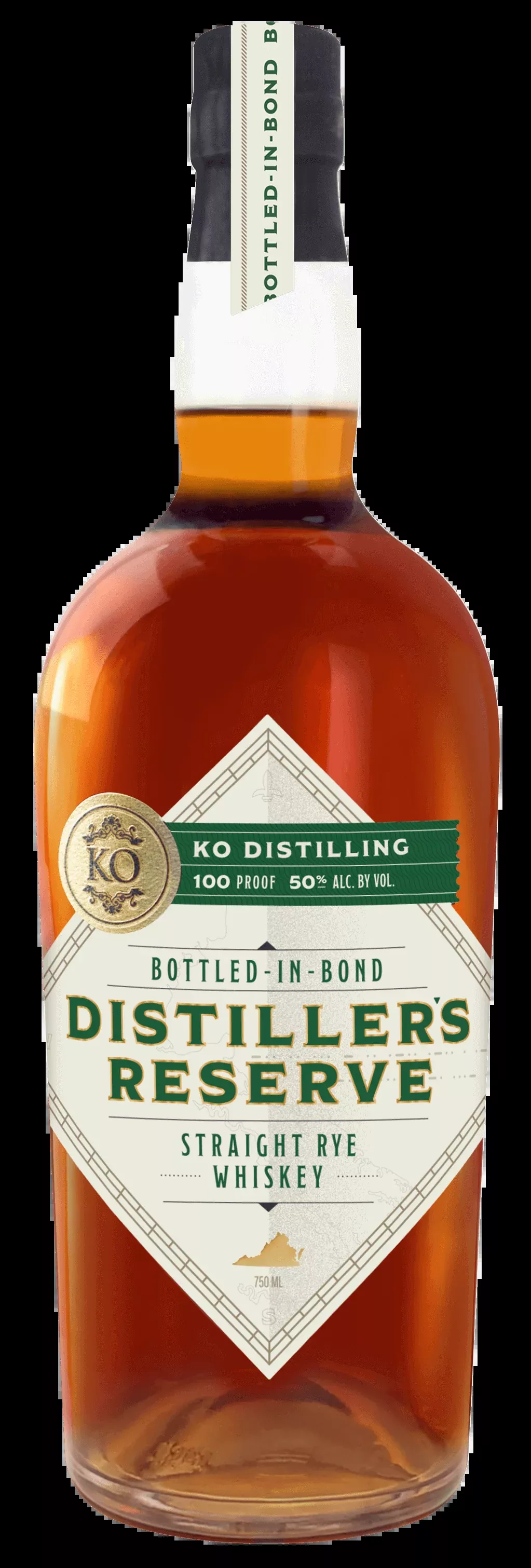 ko-distilling-distiller-s-reserve-bottled-in-bond-straight-rye-whiskey-750ml KO Distilling Distiller's Reserve Bottled-in-Bond Straight Rye Whiskey 750ml