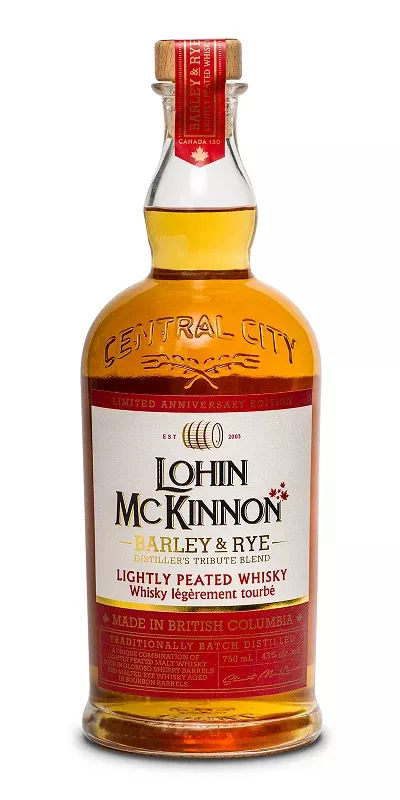 lohin-mckinnon-limited-anniversary-edition-barley-rye-lightly-peated-rye-whisky- Lohin McKinnon Limited Anniversary Edition Barley & Rye Lightly Peated Rye Whisky 750ml