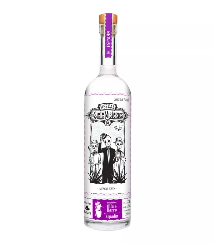 los-siete-misterios-espadin-olla-de-barro-mezcal-750ml Los Siete Misterios Espadin Olla de Barro Mezcal 750mL