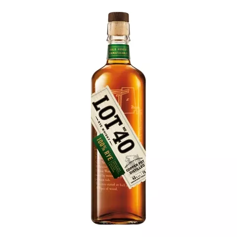 lot-40-dark-oak-canadian-rye-whisky-750ml Lot 40 Dark Oak Canadian Rye Whisky 750ml