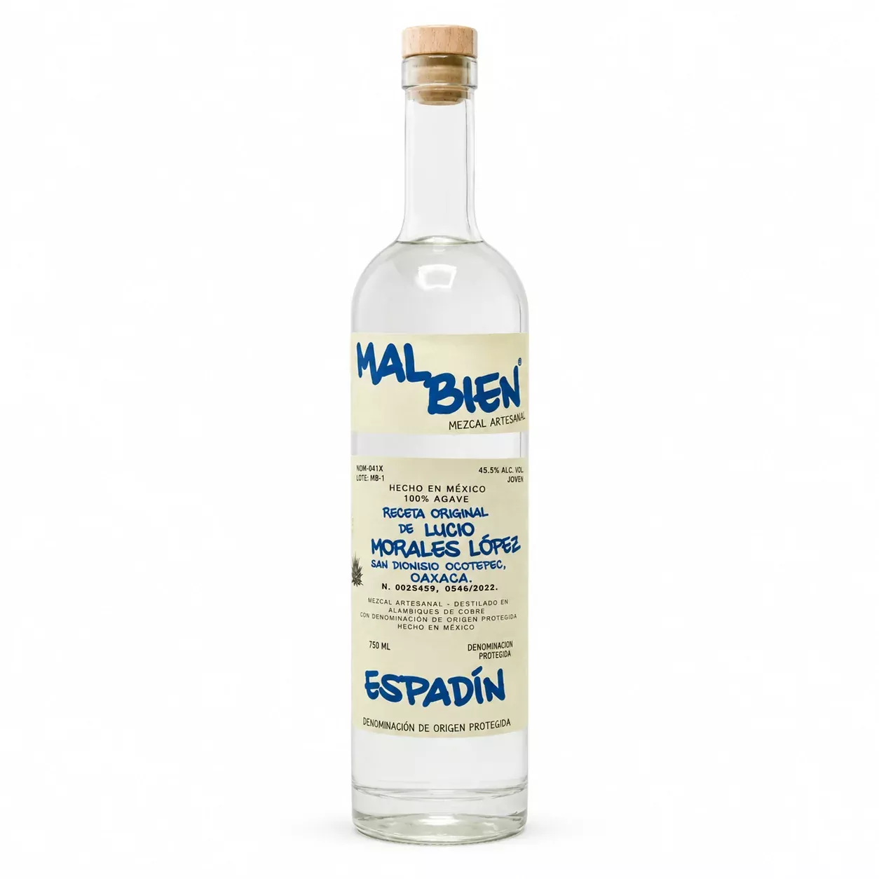 mal-bien-white-tape-espad-n-morales-mezcal Mal Bien White Tape Espadín Morales Mezcal