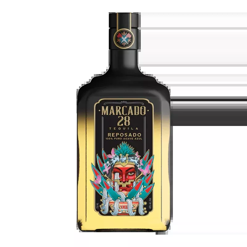 marcado-28-tequila-reposado-tequila-750ml Marcado 28 Tequila Reposado Tequila 750ml