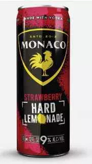 monaco-strawberry-hard-lemonade-can-12-oz Monaco Strawberry Hard Lemonade Can 12-Oz