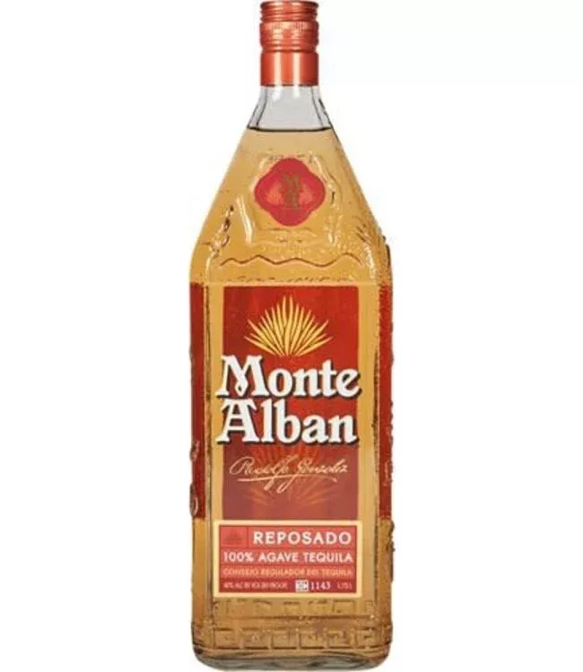 monte-alban-reposado-tequila-1lt Monte Alban Reposado Tequila 1Lt