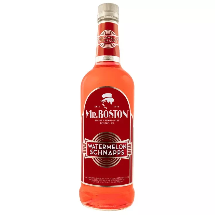 mr-boston-watermelon-schnapps-750ml Mr. Boston Watermelon Schnapps 750mL