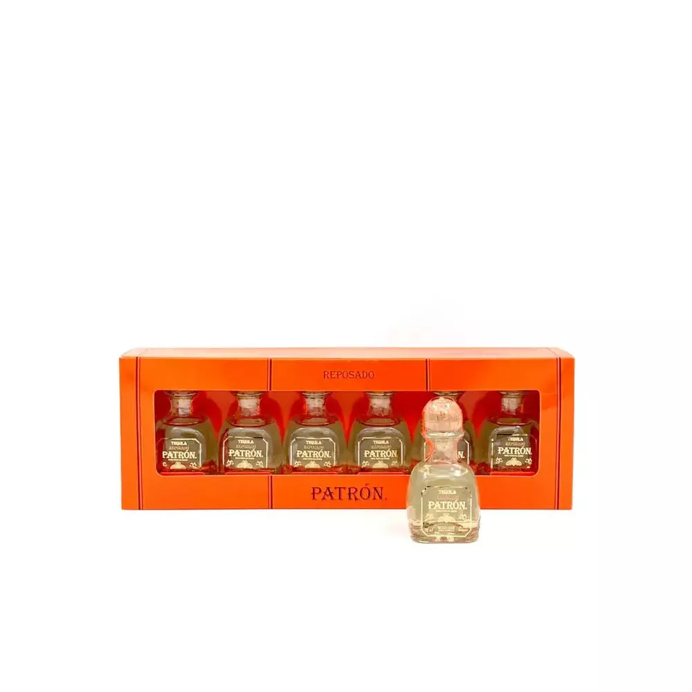 patron-reposado-tequila-50ml-6-pack Patron Reposado Tequila 50ml 6 Pack