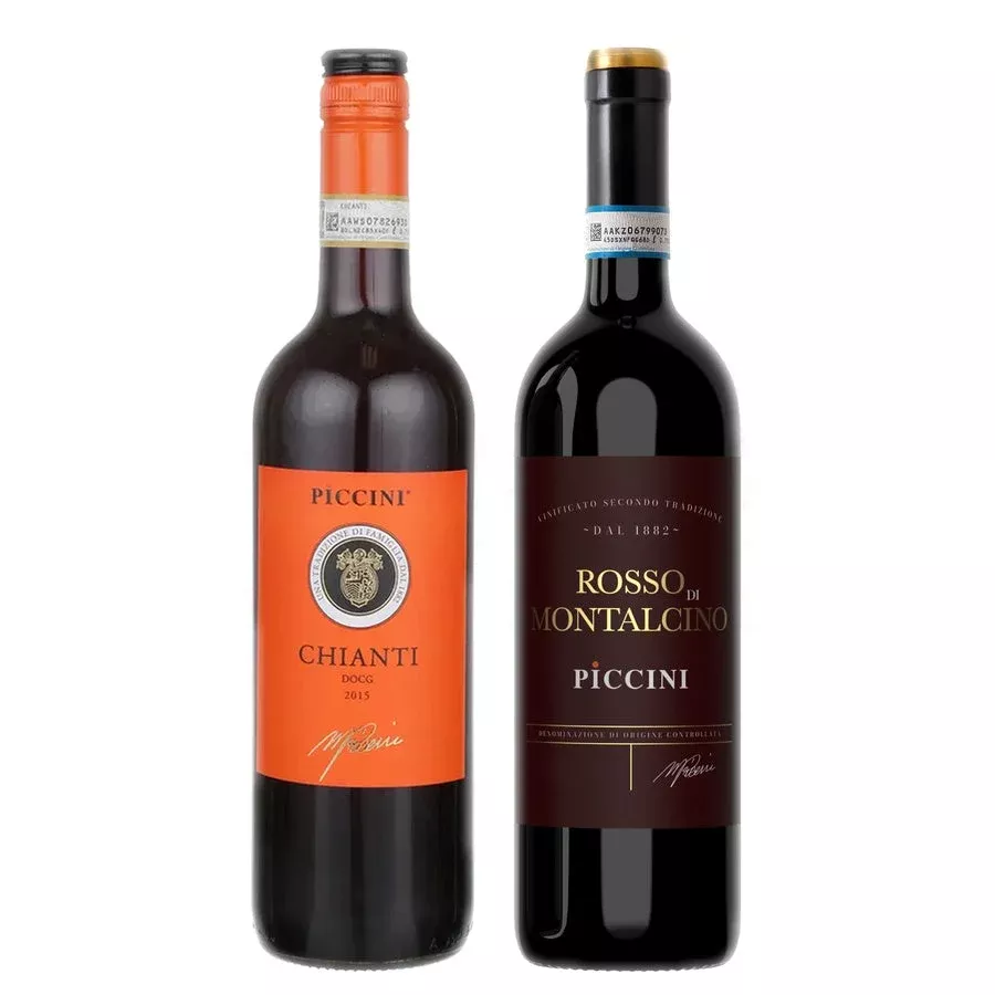 Piccini Chianti & Piccini Rosso Di Montalcino Bundle