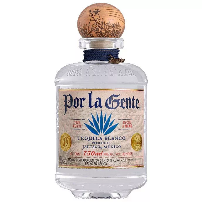 por-la-gente-blanco-tequila-750ml Por La Gente Blanco Tequila 750ml