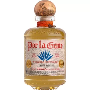 por-la-gente-reposado-tequila-750ml Por La Gente Reposado Tequila 750ml