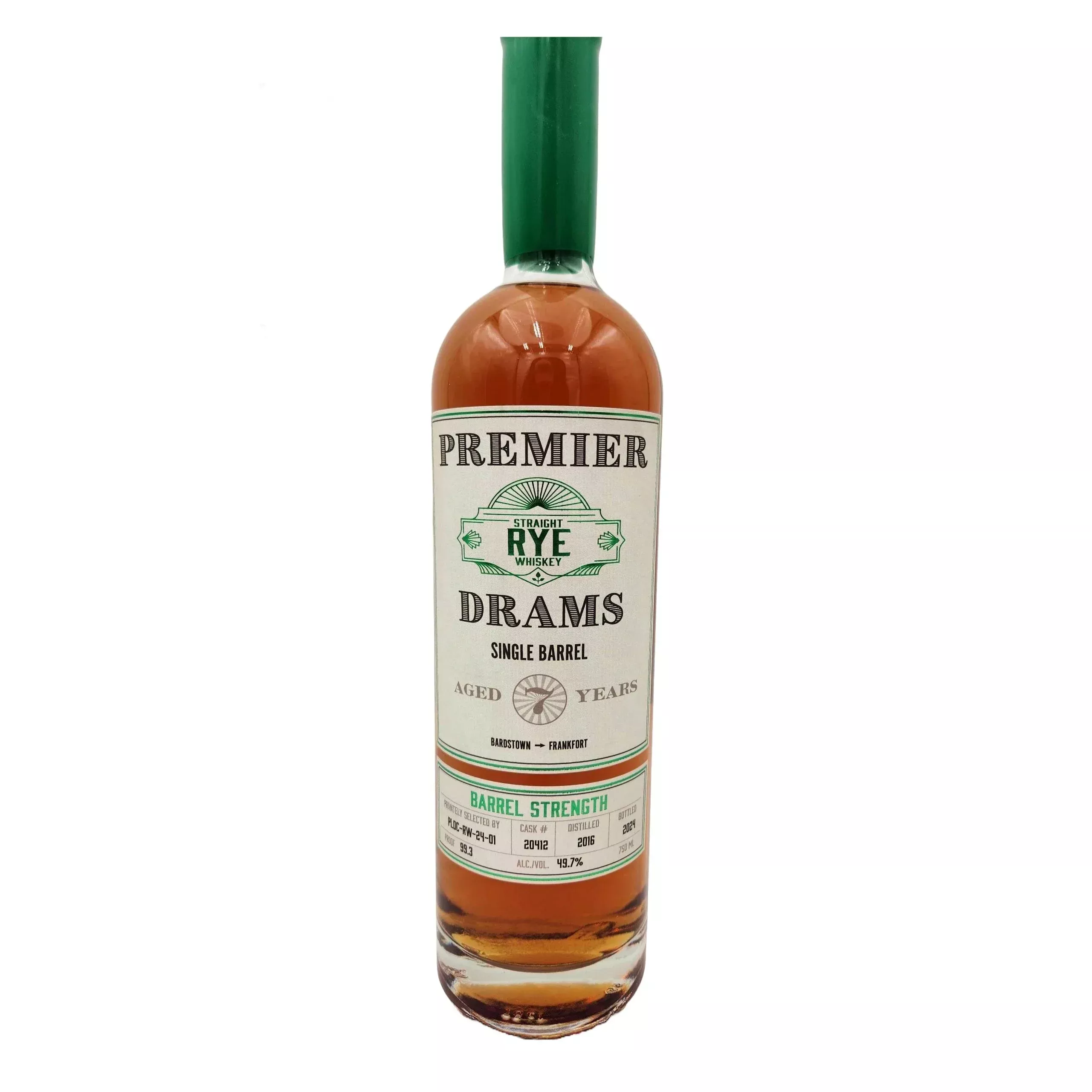 premier-drams-single-barrel-7-year-old-straight-rye-whiskey-750ml Premier Drams Single Barrel 7 Year Old Straight Rye Whiskey 750ml