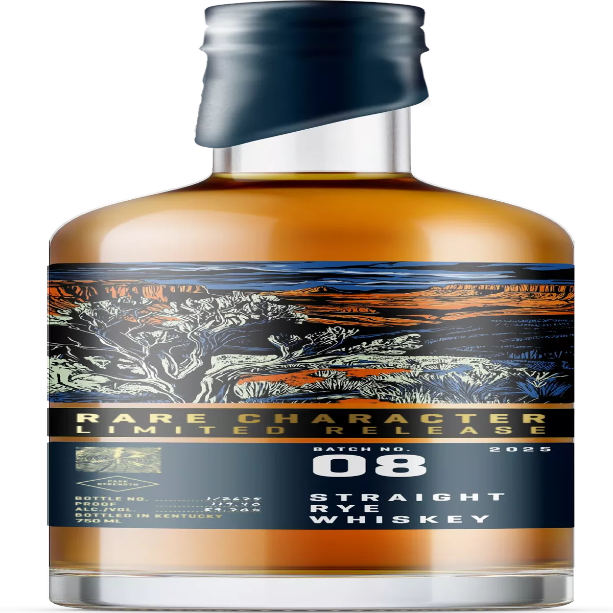 rare-character-limited-release-cask-strength-batch-08-2025-straight-rye-whiskey Rare Character Limited Release Cask Strength Batch #08 2025 Straight Rye Whiskey