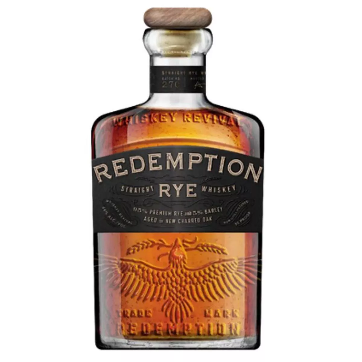 Redemption Straight Rye Whiskey – 750ml
