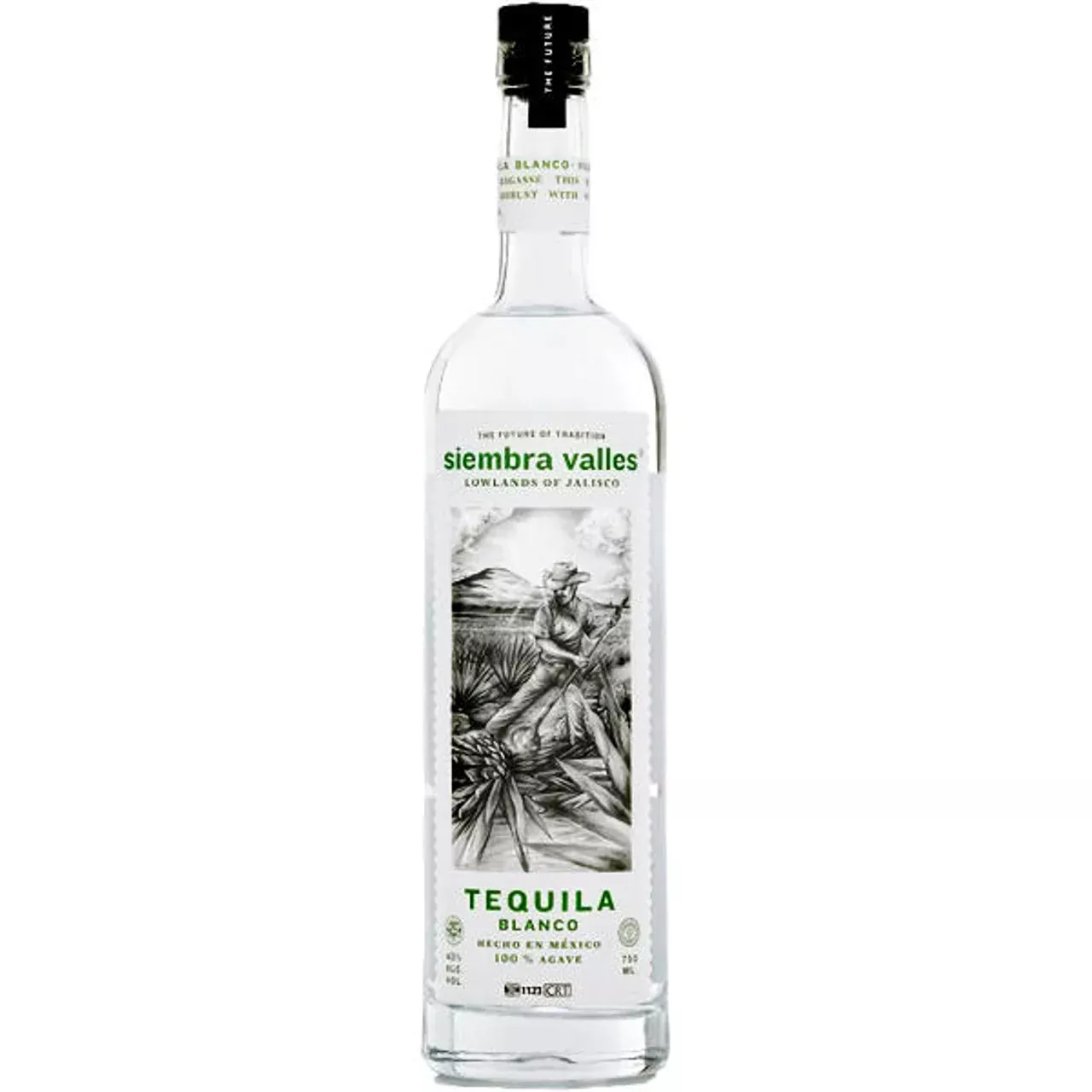 siembra-valles-blanco-tequila-100-de-agave-80-proof-750ml Siembra Valles Blanco Tequila 100% de Agave 80 Proof 750ml