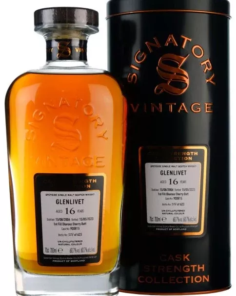 signatory-glenlivet-16yr-120-4-700ml Signatory Glenlivet 16YR 120.4 700ML