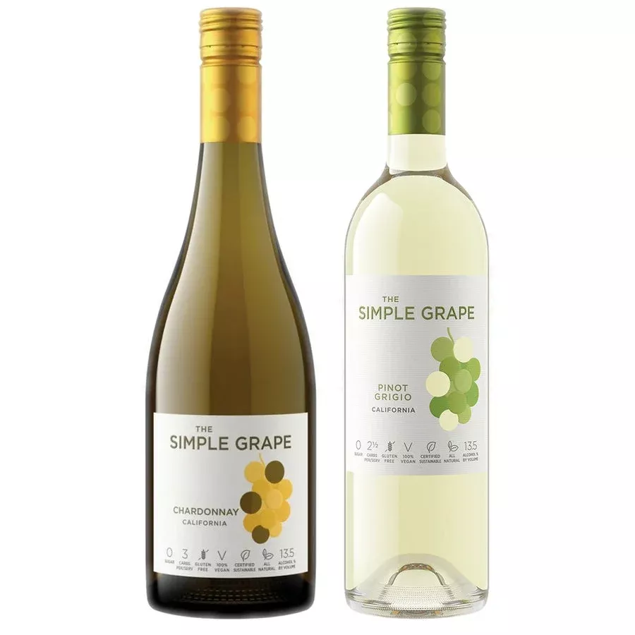 simple-grape-chardonnay-simple-grape-pinot-grigio-bundle The Simple Grape Chardonnay & The Simple Grape Pinot Grigio Bundle
