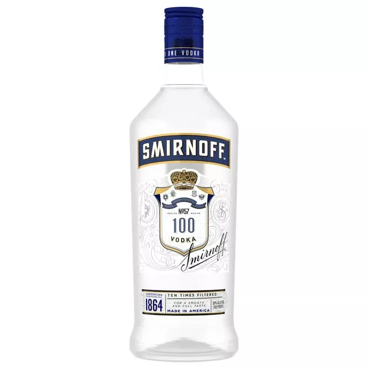 Smirnoff 100 Proof Vodka 1.75L