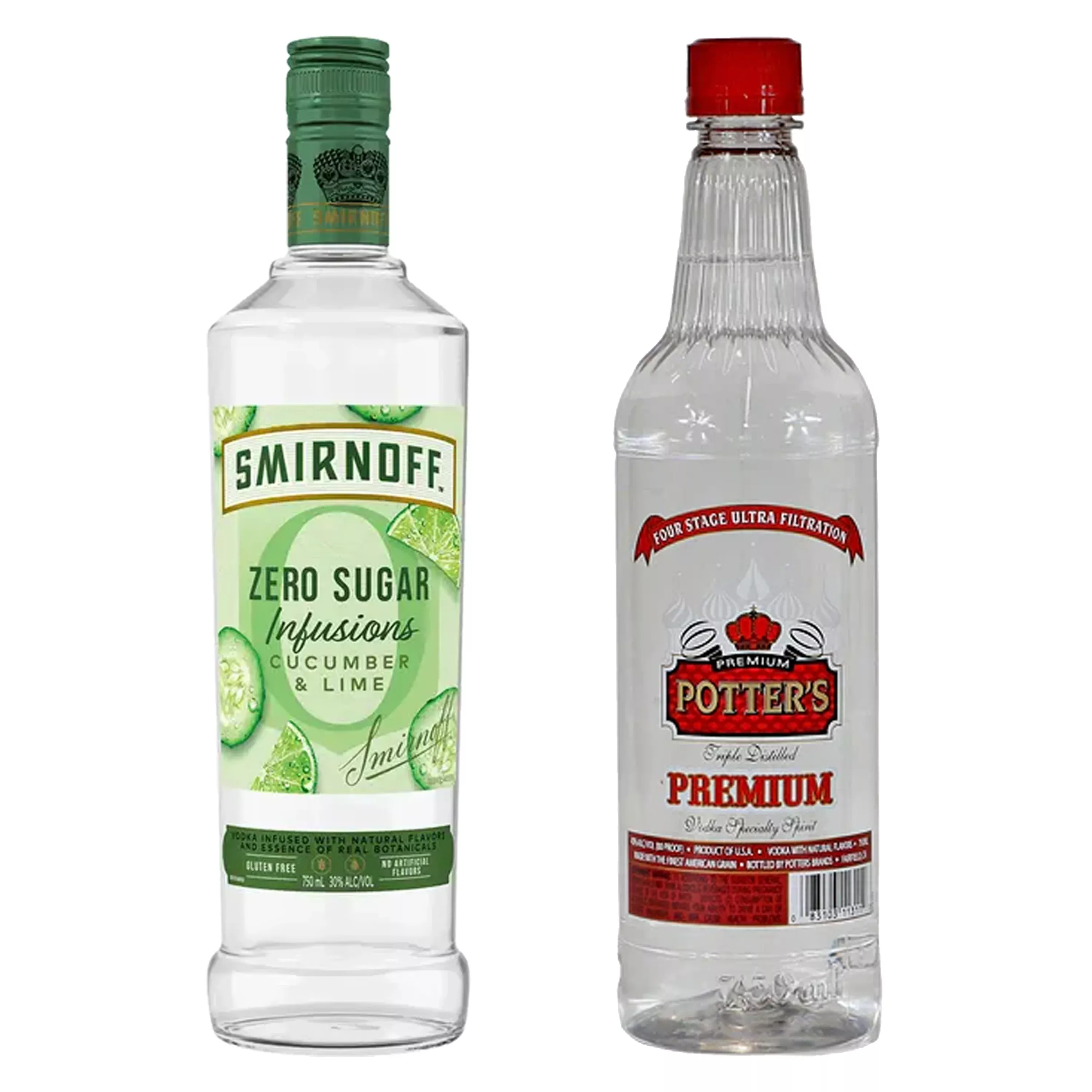 smirnoff-cucumber-lime-flavored-vodka-zero-sugar-infusions-potter-s-vodka-bundle Smirnoff Cucumber & Lime Flavored Vodka Zero Sugar Infusions & Potter's Vodka Bundle