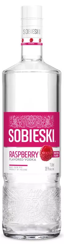 sobieski-raspberry-flavored-vodka-1lt Sobieski Raspberry Flavored Vodka 1Lt