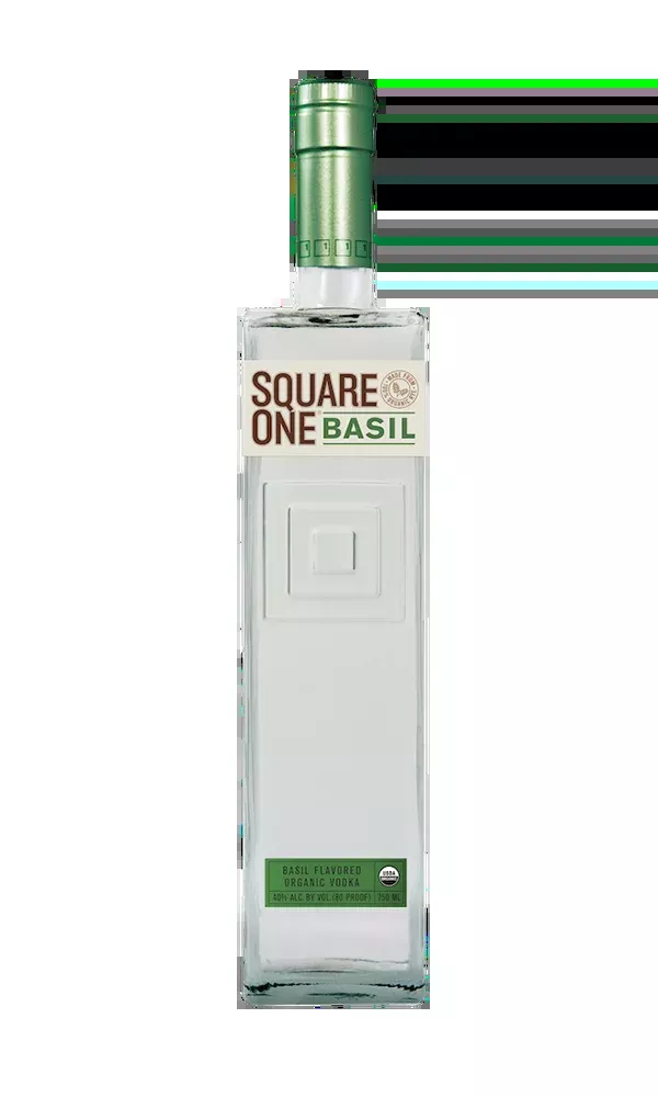 square-one-organic-vodka-basil-750ml Square One Organic Vodka Basil 750ML