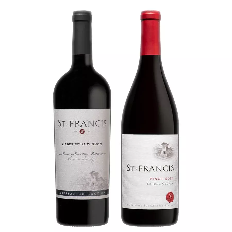 st-francis-cabernet-sauvignon-st-francis-pinot-noir-bundle St. Francis Cabernet Sauvignon & St. Francis Pinot Noir Bundle