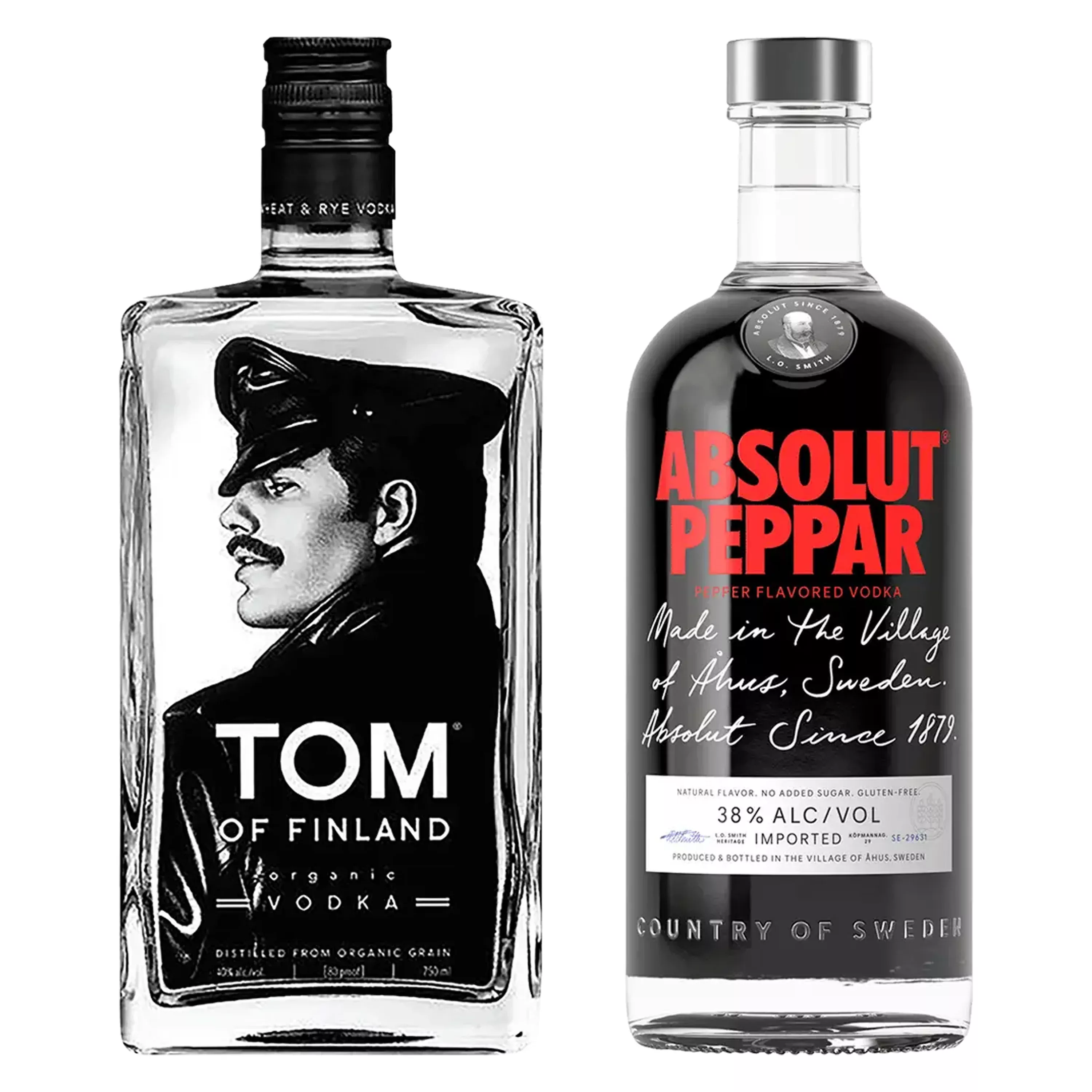 tom-finland-vodka-absolut-chili-pepper-flavored-vodka-bundle Tom Of Finland Vodka & Absolut Chili Pepper Flavored Vodka Bundle