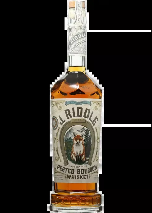 two-james-spirits-j-riddle-peated-bourbon-whiskey-750ml Two James Spirits J. Riddle Peated Bourbon Whiskey 750ml